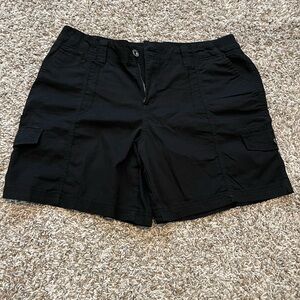 Style & Co. Women's Black Cargo Shorts